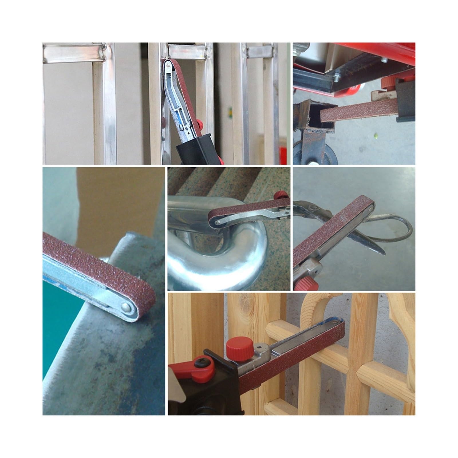 Szlifierka kątowa Szlifierka taśmowa Mini szlifierka Adapter taśmy szlifierskiej Szlifierka taśmowa Głowica taśmy szlifierskiej do 115 mm 4,5" i 125 mm 5" Do użytku domowego(10mm Belt Sander)