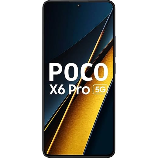 POCO X6 Pro 5G (POCO Yellow 8GB RAM 256GB Storage)