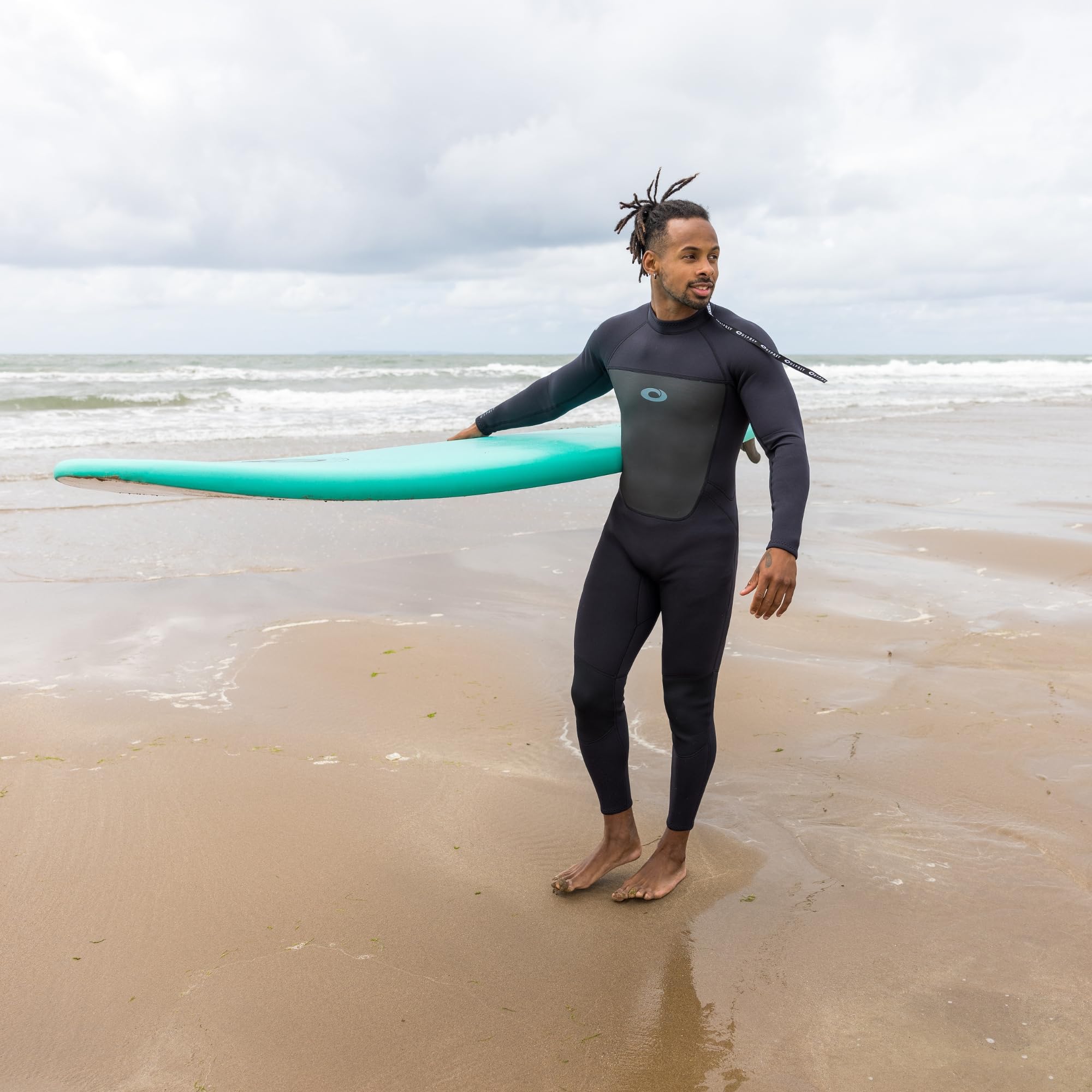 Osprey Origin Combinaison 3 mm intégrale Homme été néoprène 3/2 mm pour Surf, Bodyboard et Sports Aquatiques