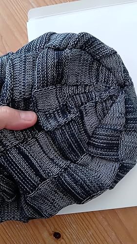 Bonnet Réglable Homme Femme Meioro - Mélange Acrylique/polyester, Doux Et Chaud, Circonférence 55-60 Cm, Pour Running, Ski, Extérieur