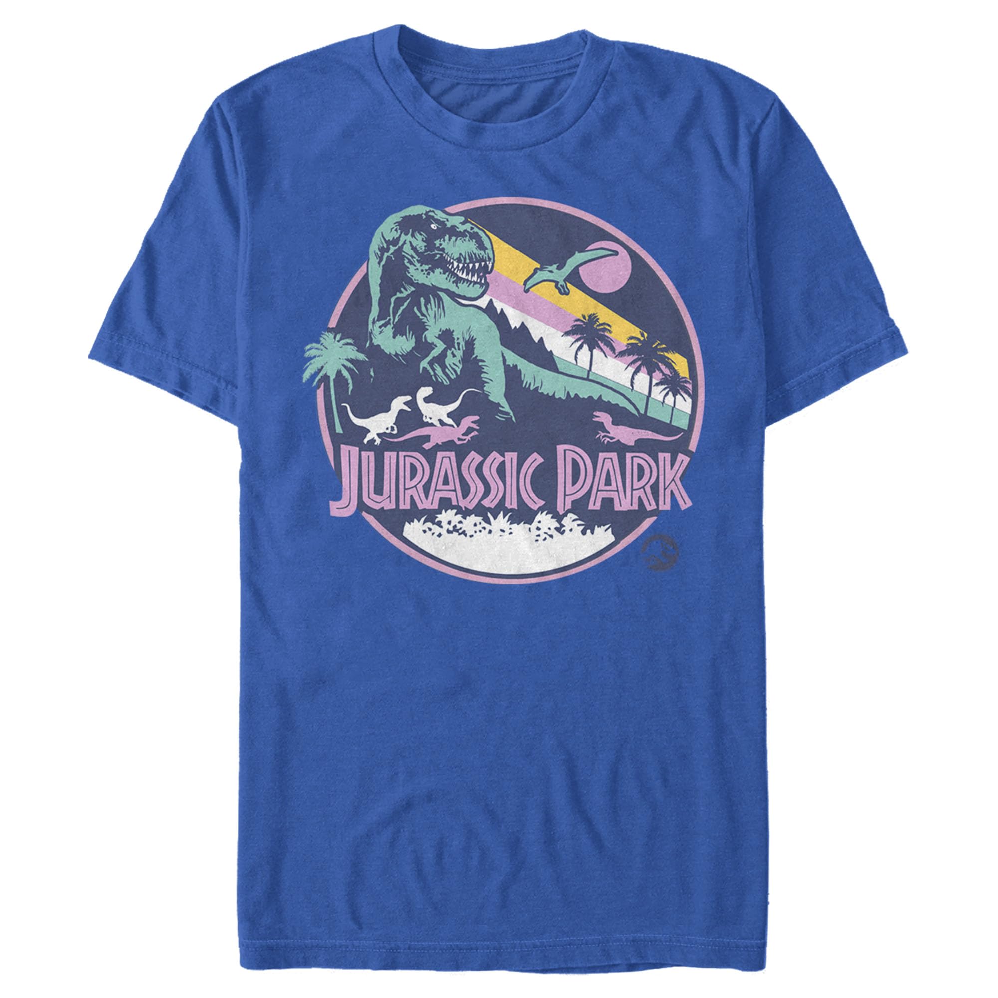 Jurassic Park Retro Park Young Men's Short Sleeve Tee Shirt