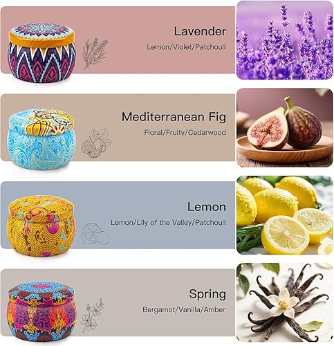 Miniatura 3 de Juego de regalo de velas perfumadas