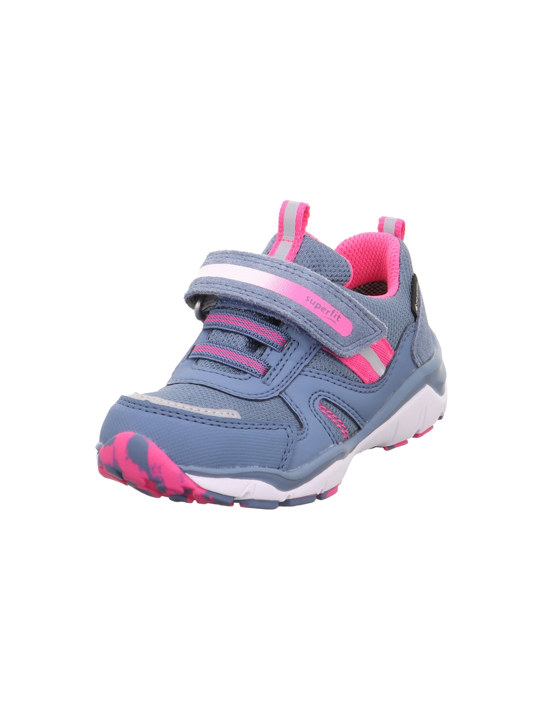Superfit SPORT5 Trainers, Blue/Pink 8030, 21 EU, Blue Pink 8030, 4.5 UK Child
