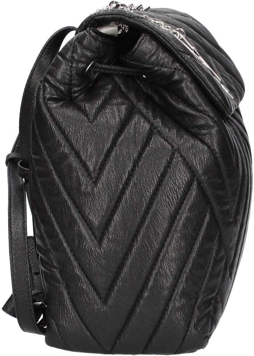 Armani Exchange Women's Margareth Backpack, Nero, One Size - Image 5