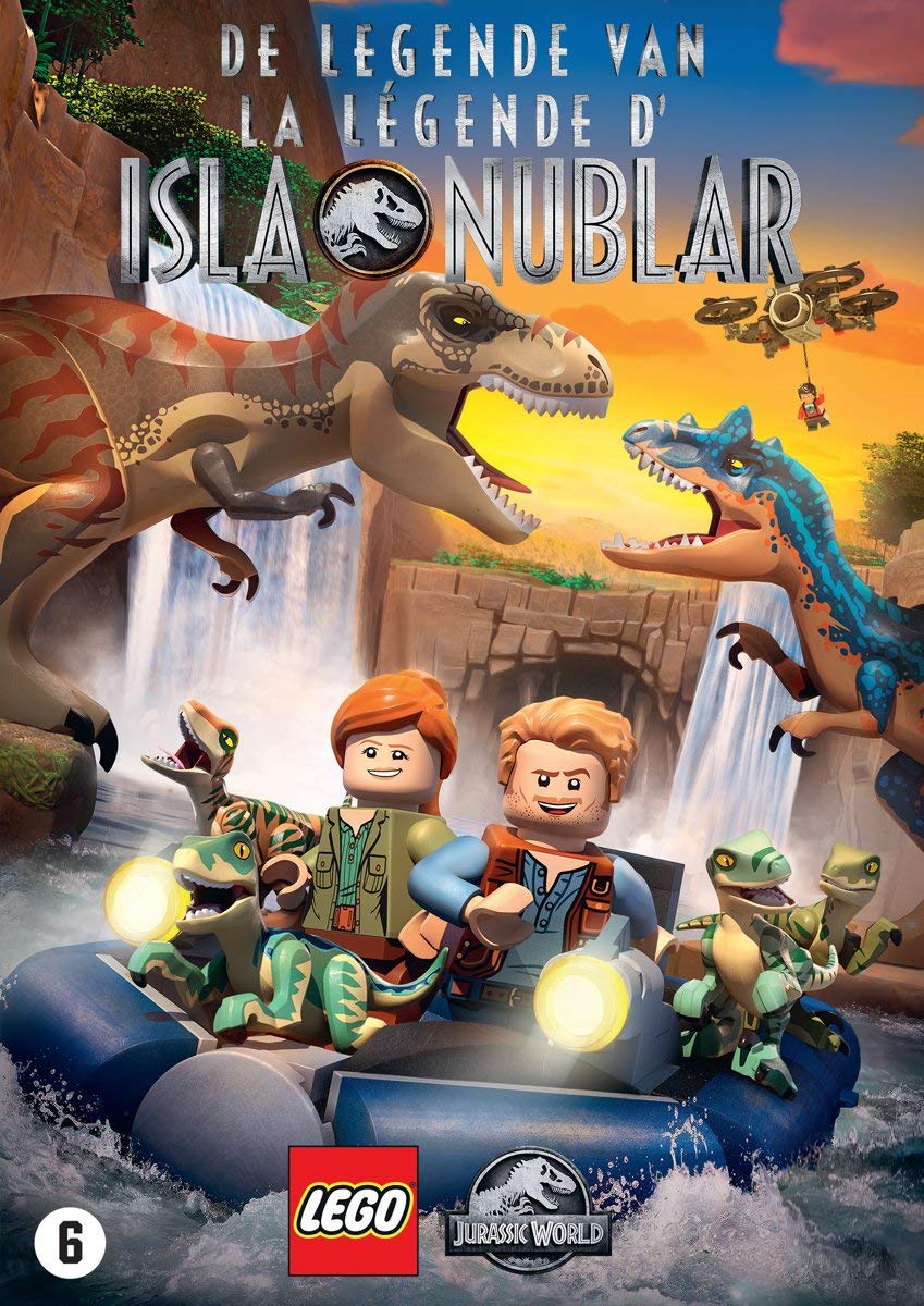 Lego Jurassic World Legend of Isla Nublar DVD
