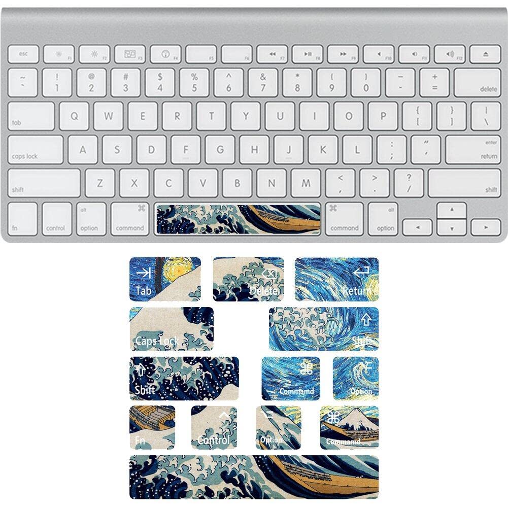 Sanfly Non Transparent Stickers with Letters for Standard Keyboard Laptop Keyboard Keyboard Stickers Set English Uk Replacement
