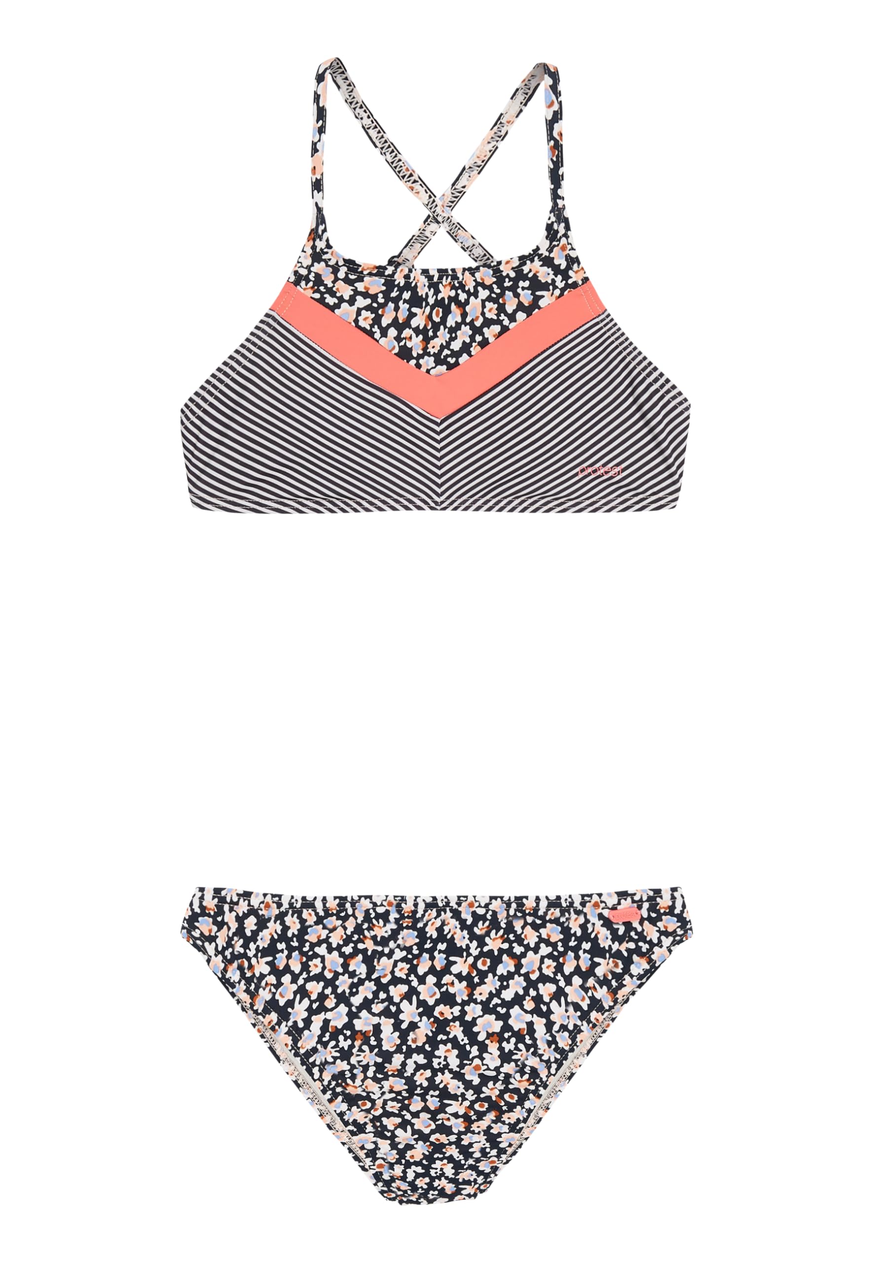 Prtmirror Jr Bralette Bikini Girls - Black