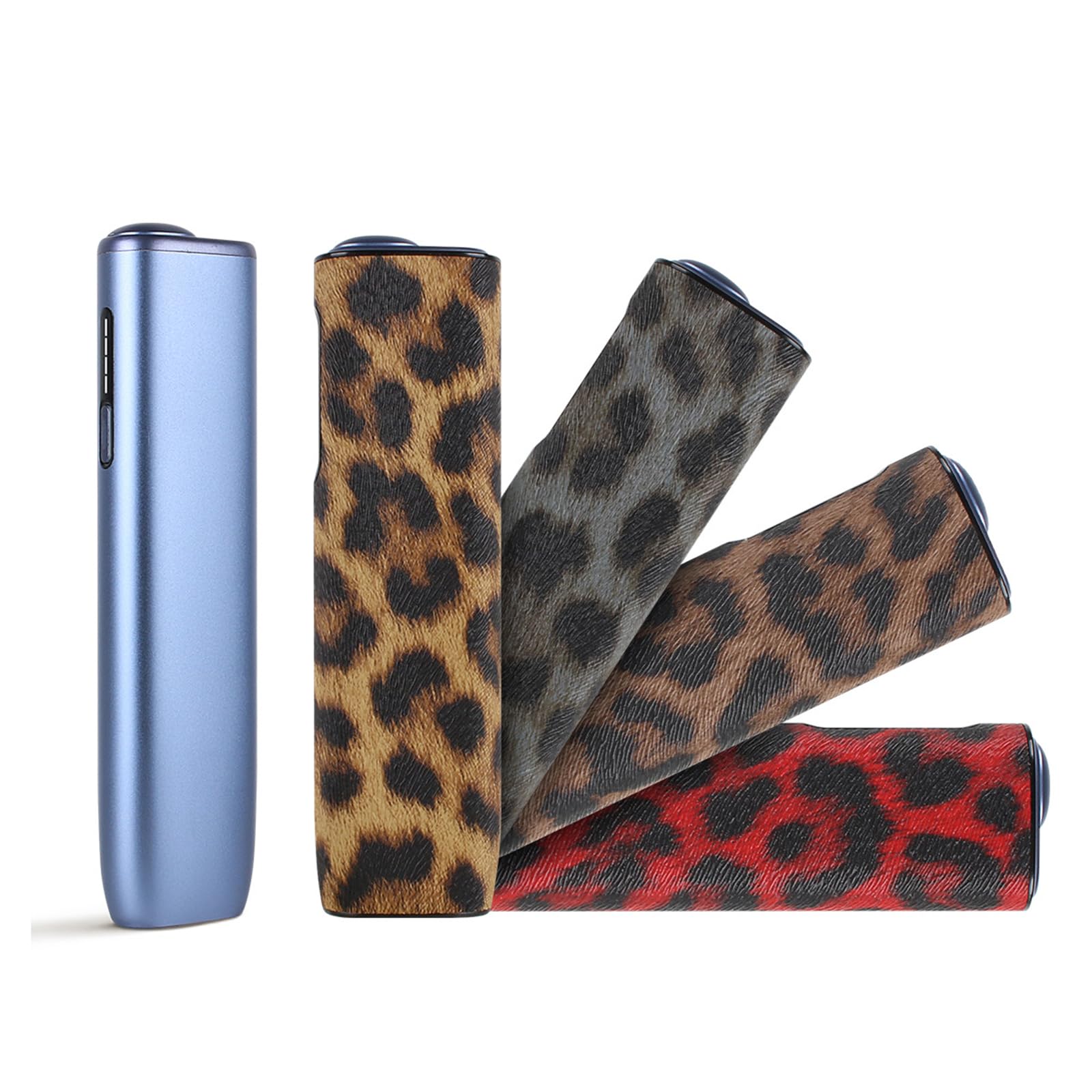 Custodia protettiva serie Leopard per ILUMA i ONE – Elegante design selvaggio | antigraffio | antiurto | Premium Feel (Red Leopard)