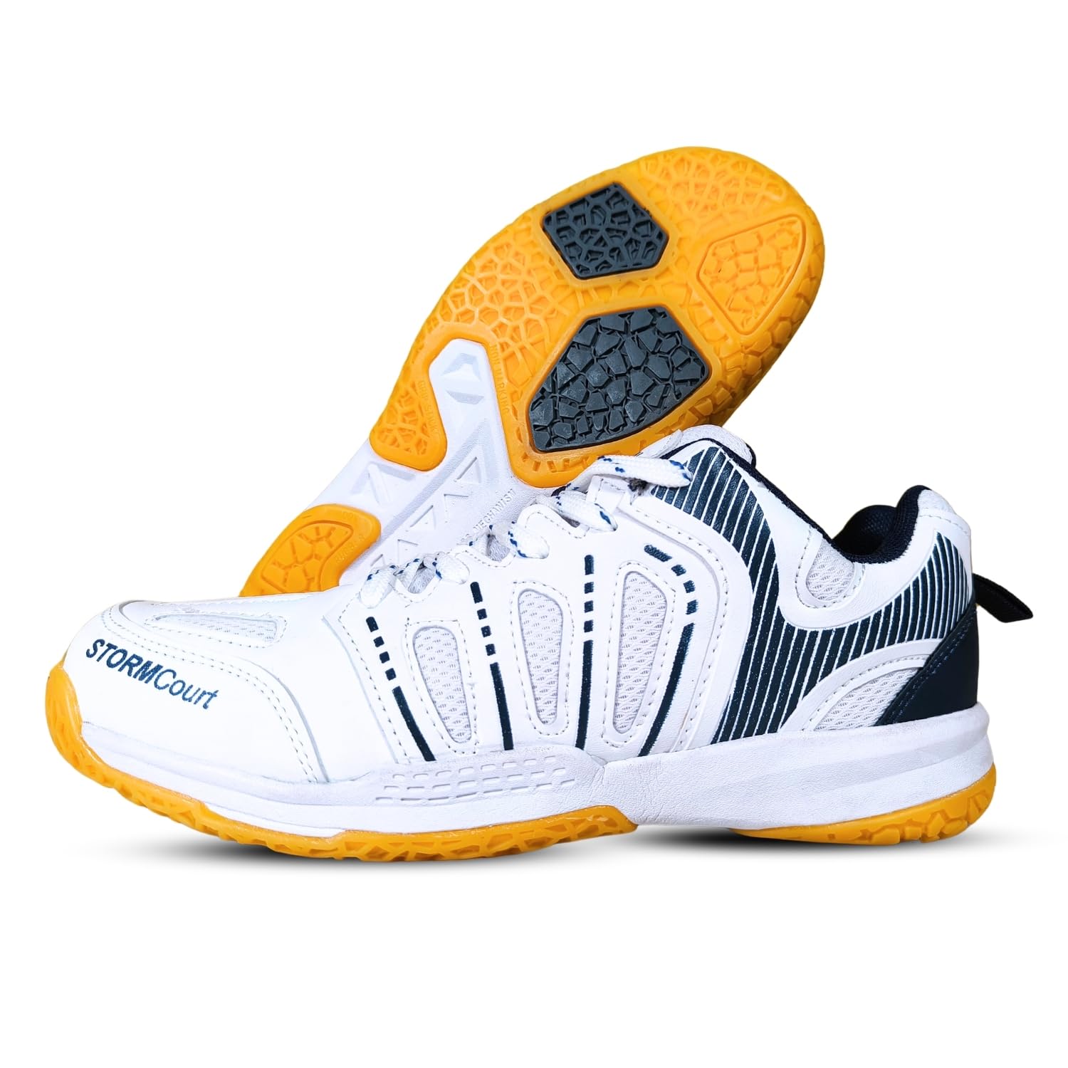 Storm Court Non Marking Badminton Shoes | Lightweight, Durable & Flexible Badminton Shoes | Also Perfect for Squash, Table Tennis, Volleyball, Basketball & Indoor Sports-image-20