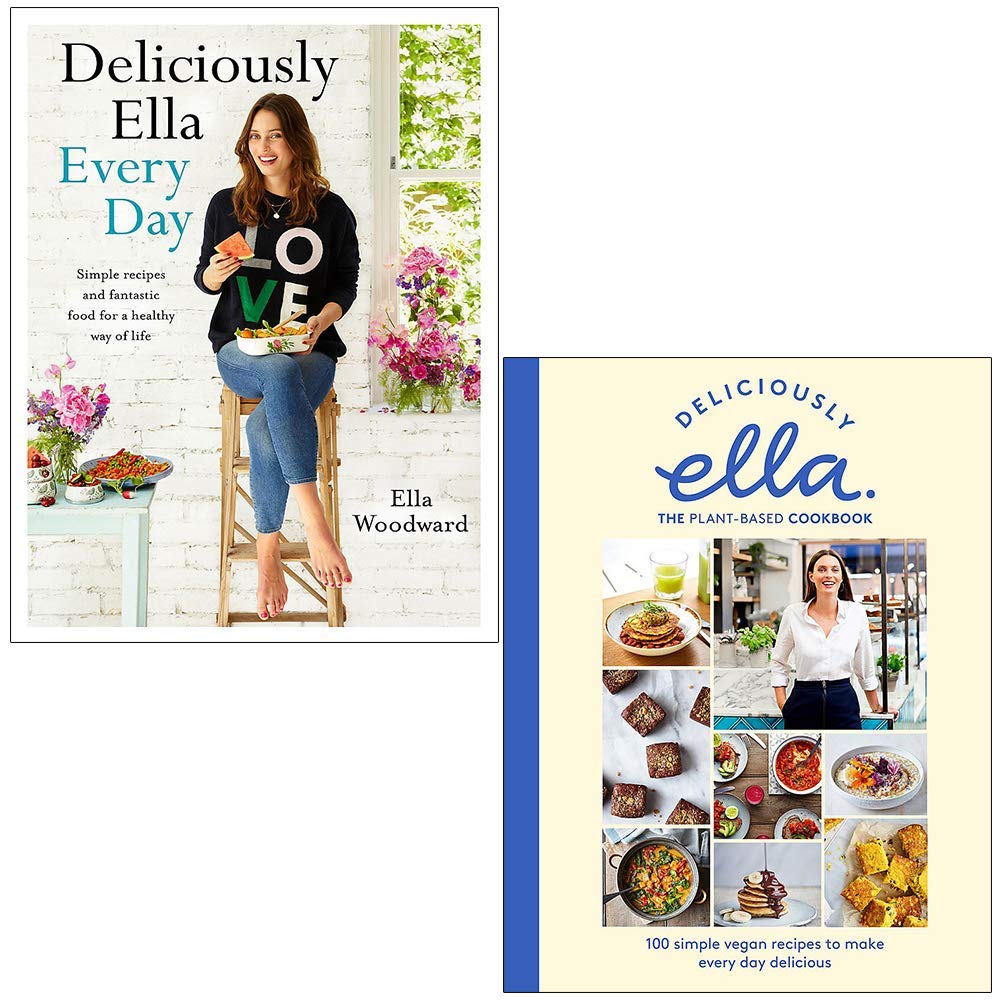 Deliciously Ella Every Day & Deliciously Ella The Plant-Based Cookbook By Ella Mills Woodward 2 Books Collection Set
