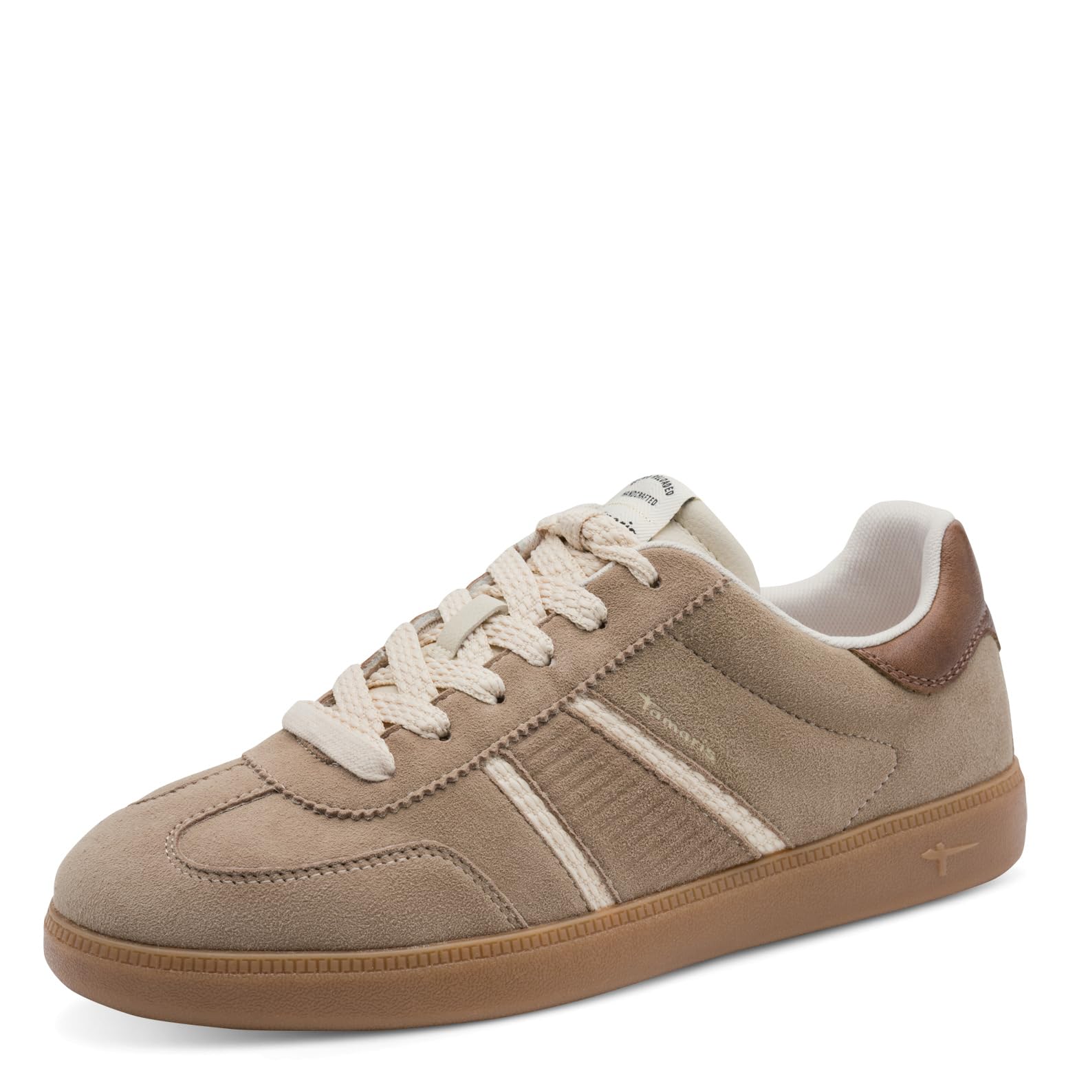 Tamaris Women's Low Flat Trainers, Beige (Taupe), 37