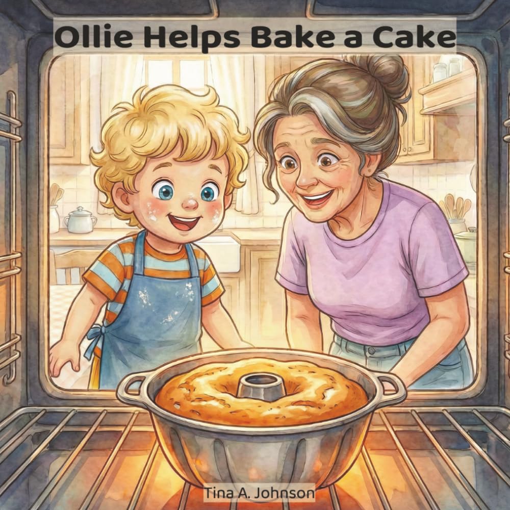Ollie Helps Bake a Cake: A Sweet Read-Aloud About Baking, Helping, and Learning at Home (The Ollie Adventure Series)