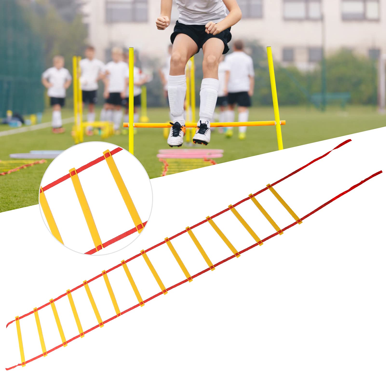 Scala per allenamento velocità agilità Scala durevole per calcio fitness, calcio