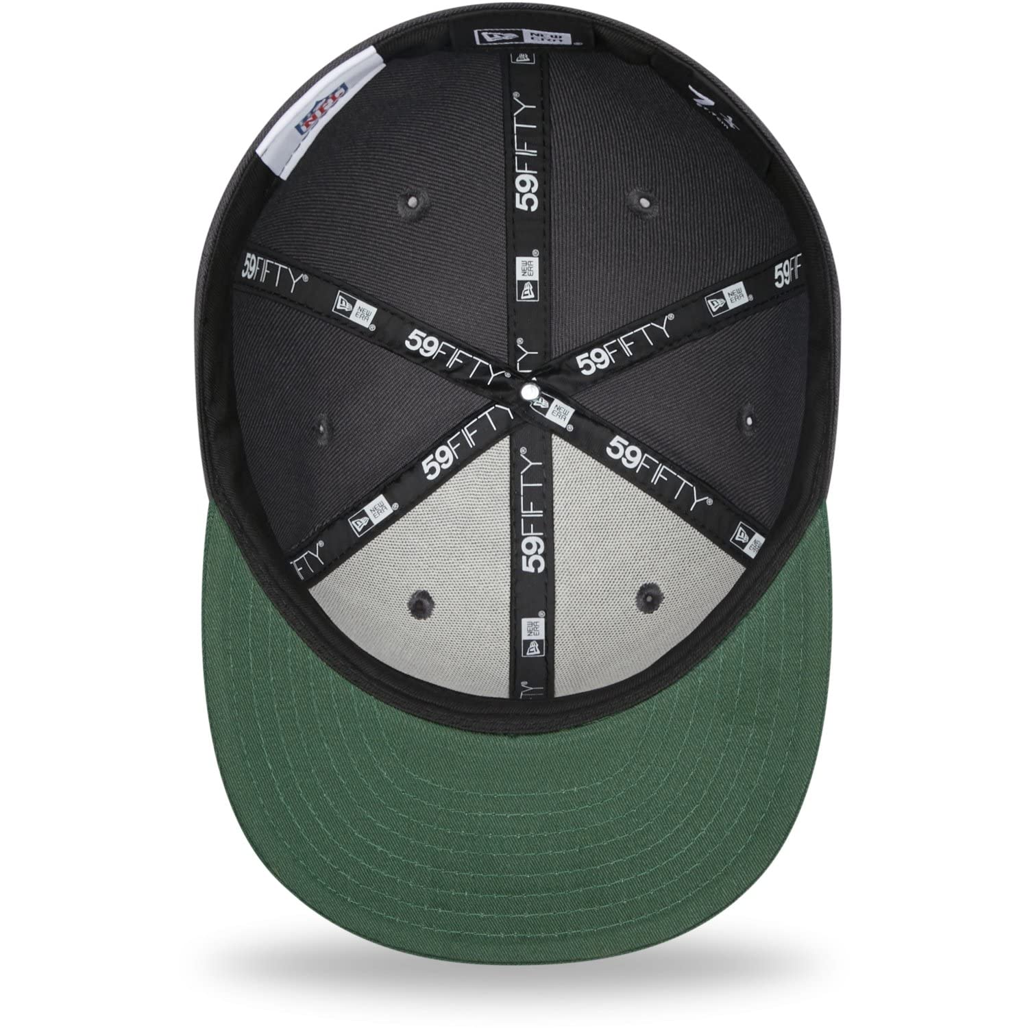 New Era Czapka 59Fifty PackersEra Kobiety/Mężczyźni - flat brim cap baseball fitted Z daszkiem Jesień Lato Wiosna Zima wiosna-lato
