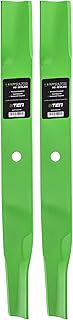 8TEN LawnRAZOR Mower Blade Set for Exmark Toro Quest Series TimeCutter Z4200 Z4220 42 inch Deck 110-6568-03 (Medium Lift)