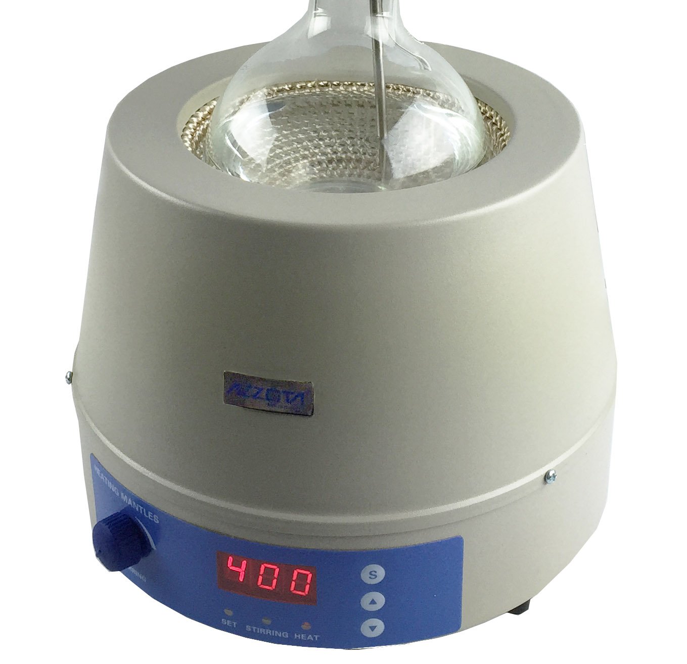 Digital Stirring Heating Mantle with Temp Probe, 1000ml, 350W, Stir Speed: 0 to 1400rpm, 400C (752 F)