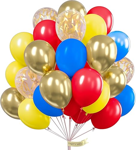 Vista 977 de PartyWoo Globos de color rosa claro, 100 globos de látex de color rosa pálido pastel de 12 pulgadas para graduación, boda, baby shower, revelación