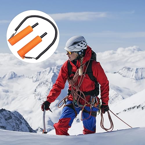Miniatura 6 de Punzones retráctiles de hielo,Púas de seguridad para pesca en hielo,Accesorios para romper el hielo para pesca en hielo,Patinar o caminar sobre hielo