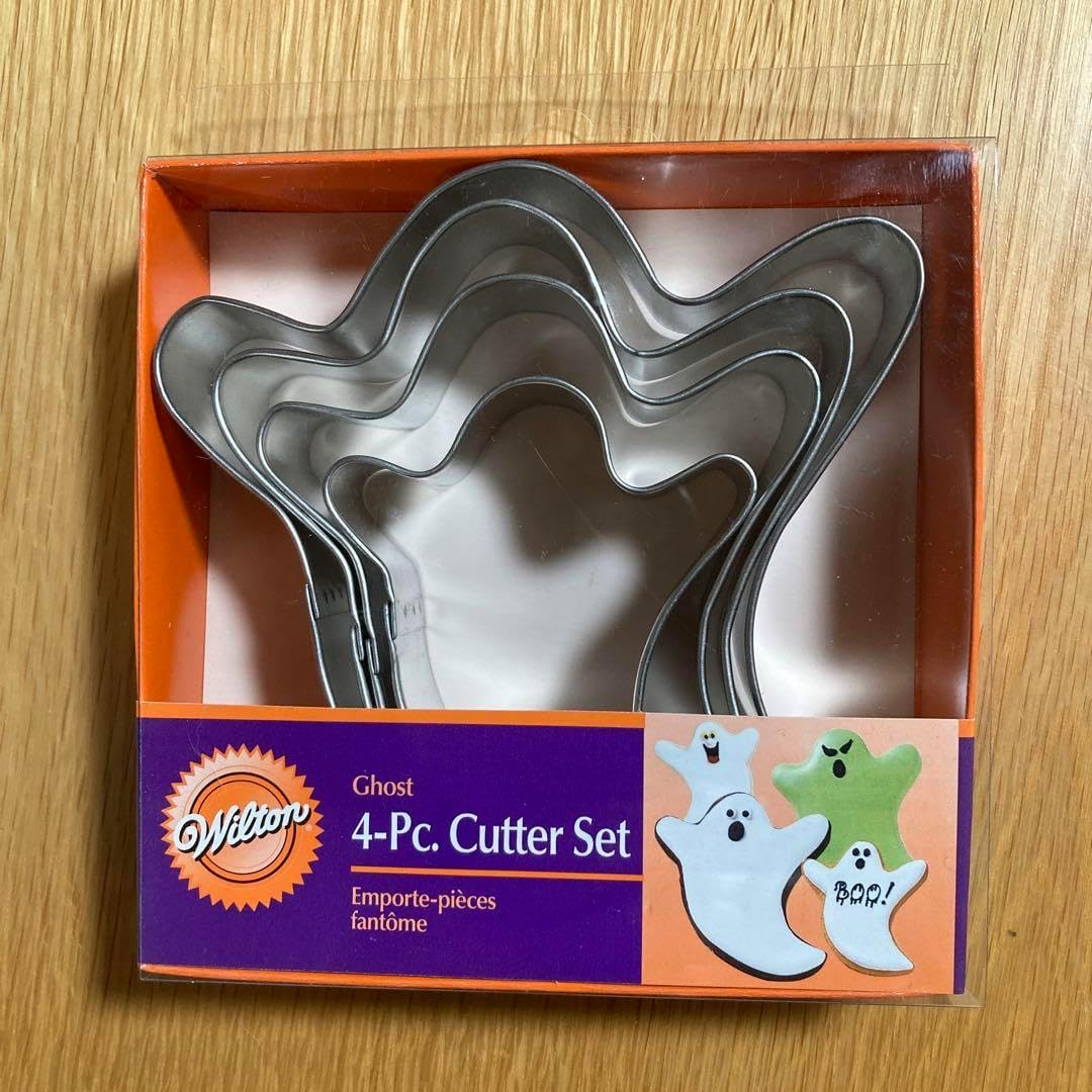 Wilton ハロウィン クッキー型（パンプキンとゴースト）&amp;PP袋