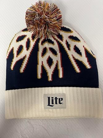 Miller Lite Beanie Hat White