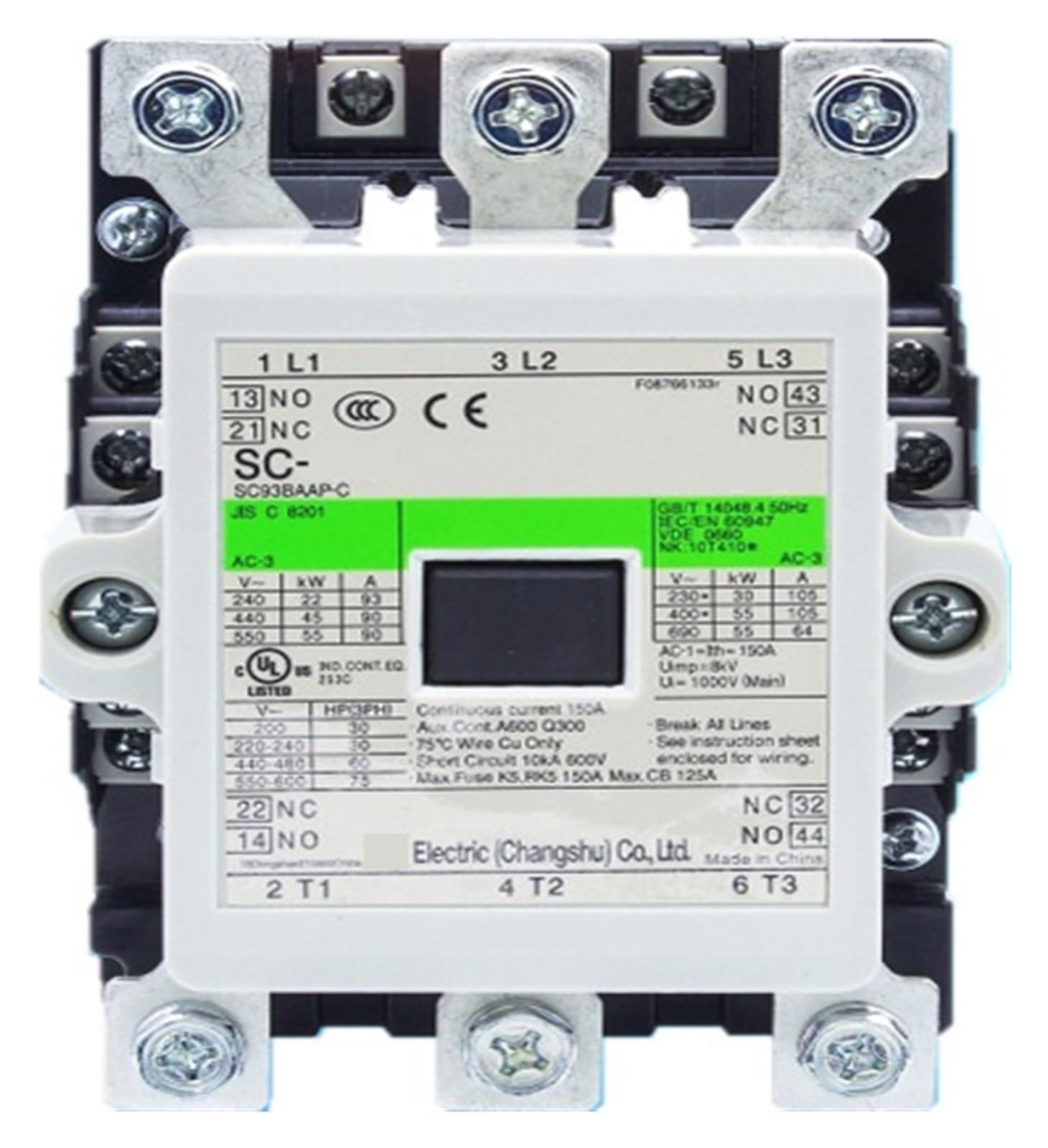 YFHGULBTK AC Contactors SC-N5AP AC110V AC220V AC380V(AC220V)