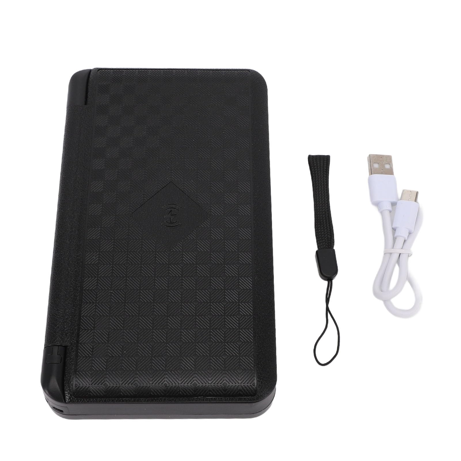 Fockety Caricabatterie Solare Power Bank, 10000mAh Solar Power Bank UPS 3 Pannelli Solari Pieghevoli Ingresso USB C Uscita PD20W Caricatore Portatile a Ricarica Rapida con Luce SOS per