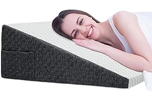 10 Inch Wedge Pillow for Enhanced Sleep and Elevated Support