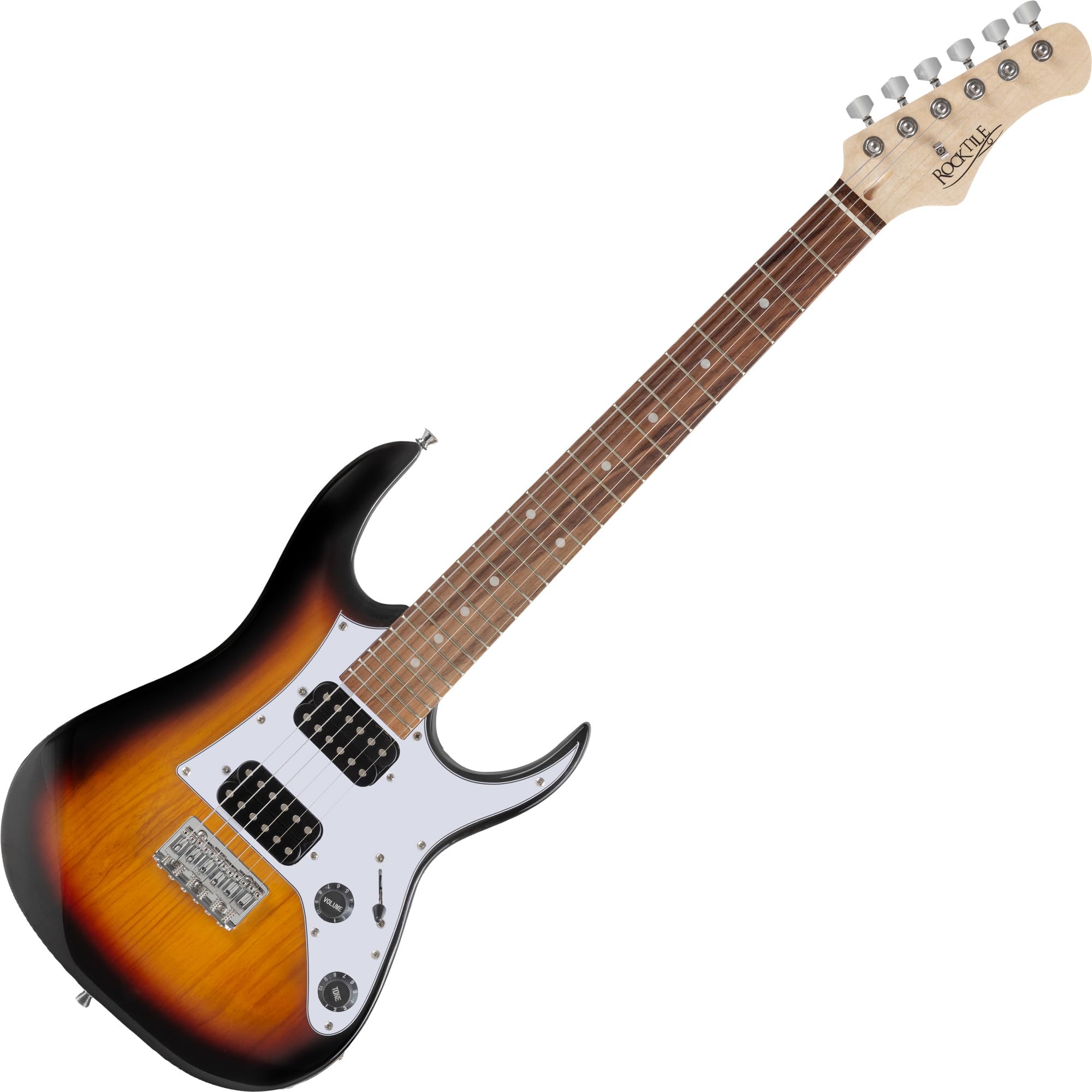 Rocktile Youngster YS-1SB 3/4 Guitarra Eléctrica Sunburst, General | Modelo: YS-1SB, Apto para edades de aproximadamente 6 a 12 años, Peso: 2, 4 kg, Número de cuerdas: 6, Orientación: Diestros