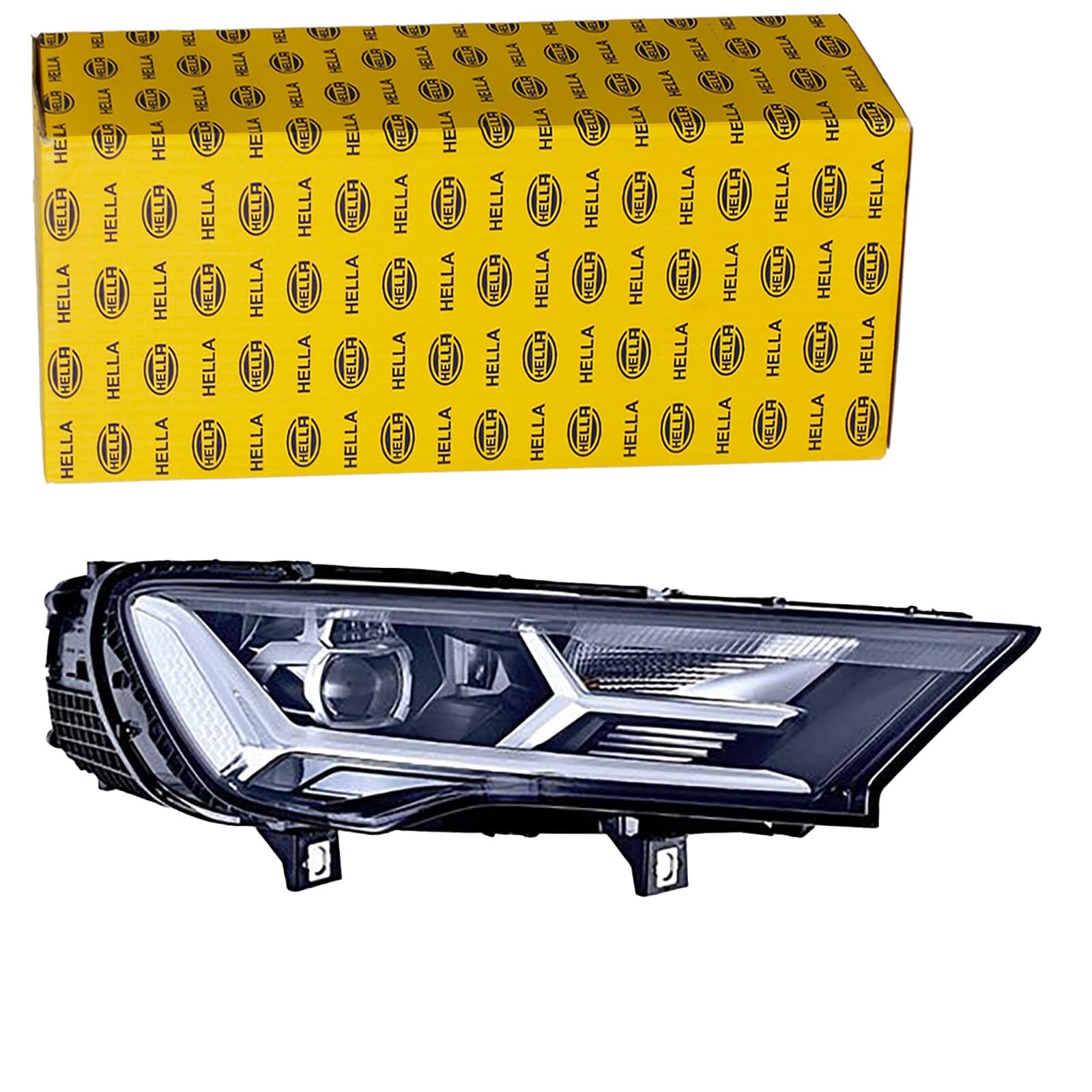 Hella 1EX 354 881-021 Hybrid Headlamp with Indicators - ECE/CCC - Right Hand Drive