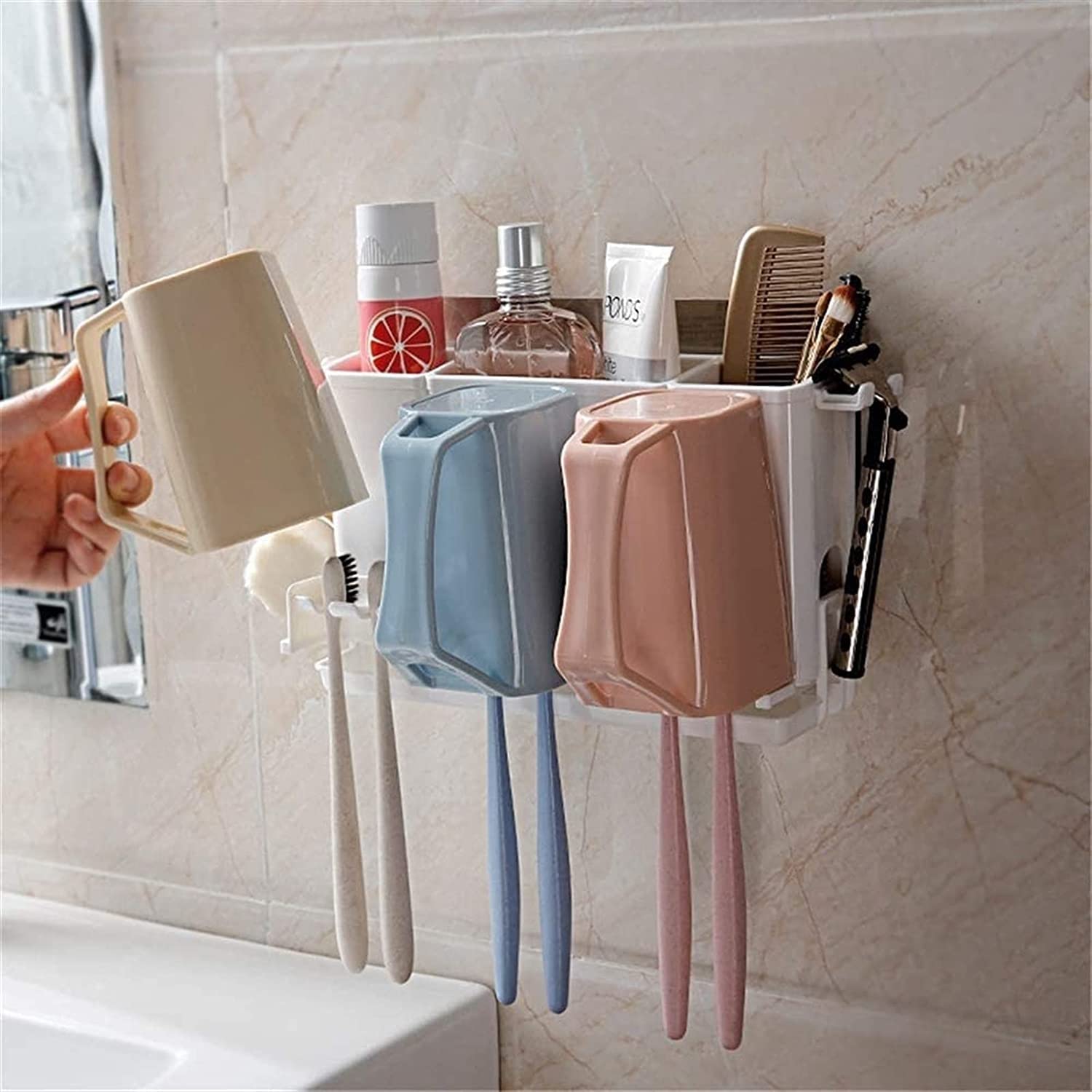 Soporte for cepillos de Dientes, Soporte for cepillos de Dientes montado en la Pared, Soporte for cepillos de Dientes eléctrico for baño