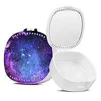 Vista 18 de Estuche para retenedor con espejo y ventilación, mármol azul