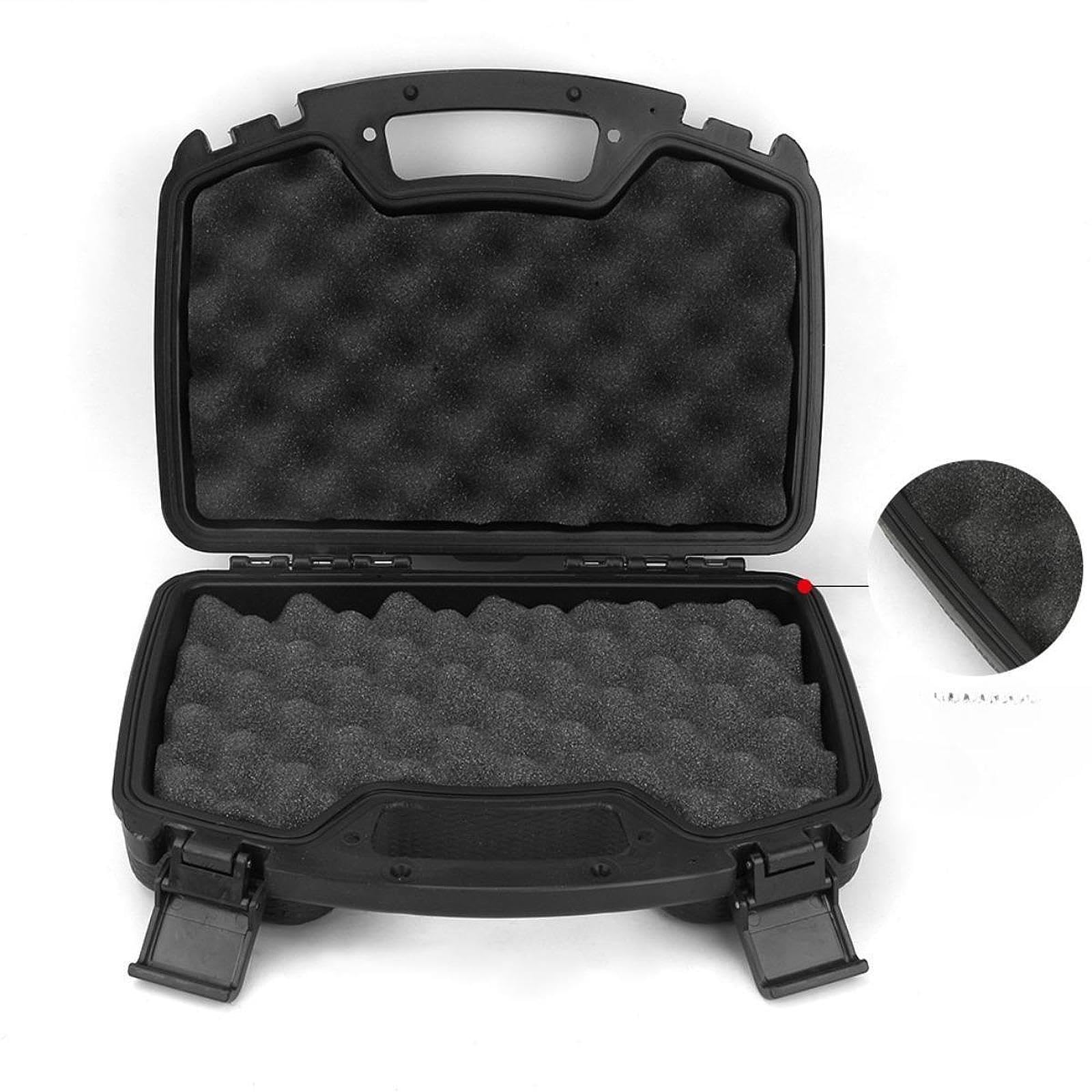 KESOTO Contenitore per attrezzi, custodia rigida portatile con rivestimento in spugna per strumenti di prova