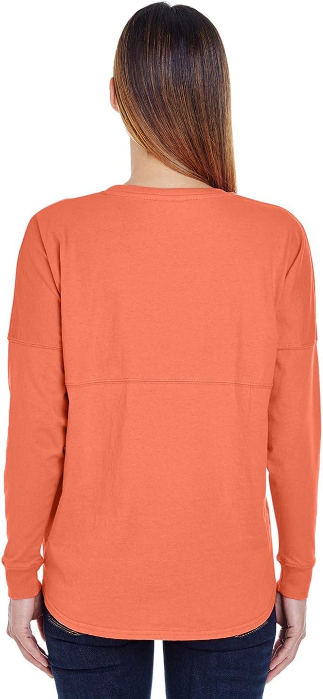 J. America NCAA Womens Ladies game day jersey long sleeve t-shirt