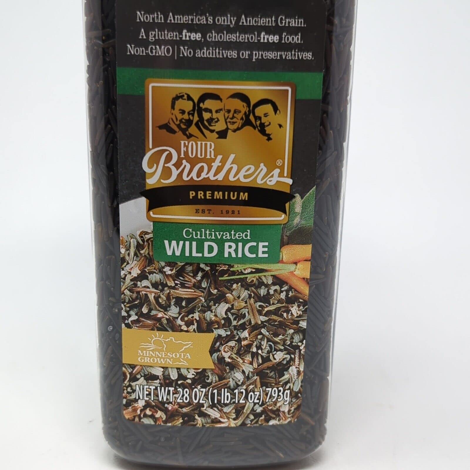 Amazon.com : Minnesota Grown Wild Rice by Four Brothers 28 oz
