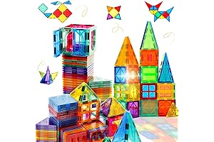 Magnetic Tiles: Developmental Toys for Boys & Girls Ages 3+!