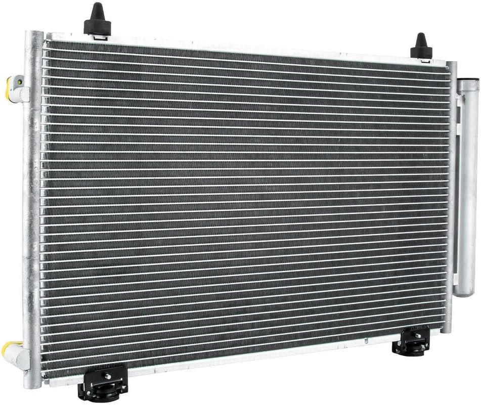 3299 AC Condenser+Receiver Drier For Toyota Corolla LE Matrix XRS 1.8L L4 2005-2008 Aluminum Air Conditioning Condensers
