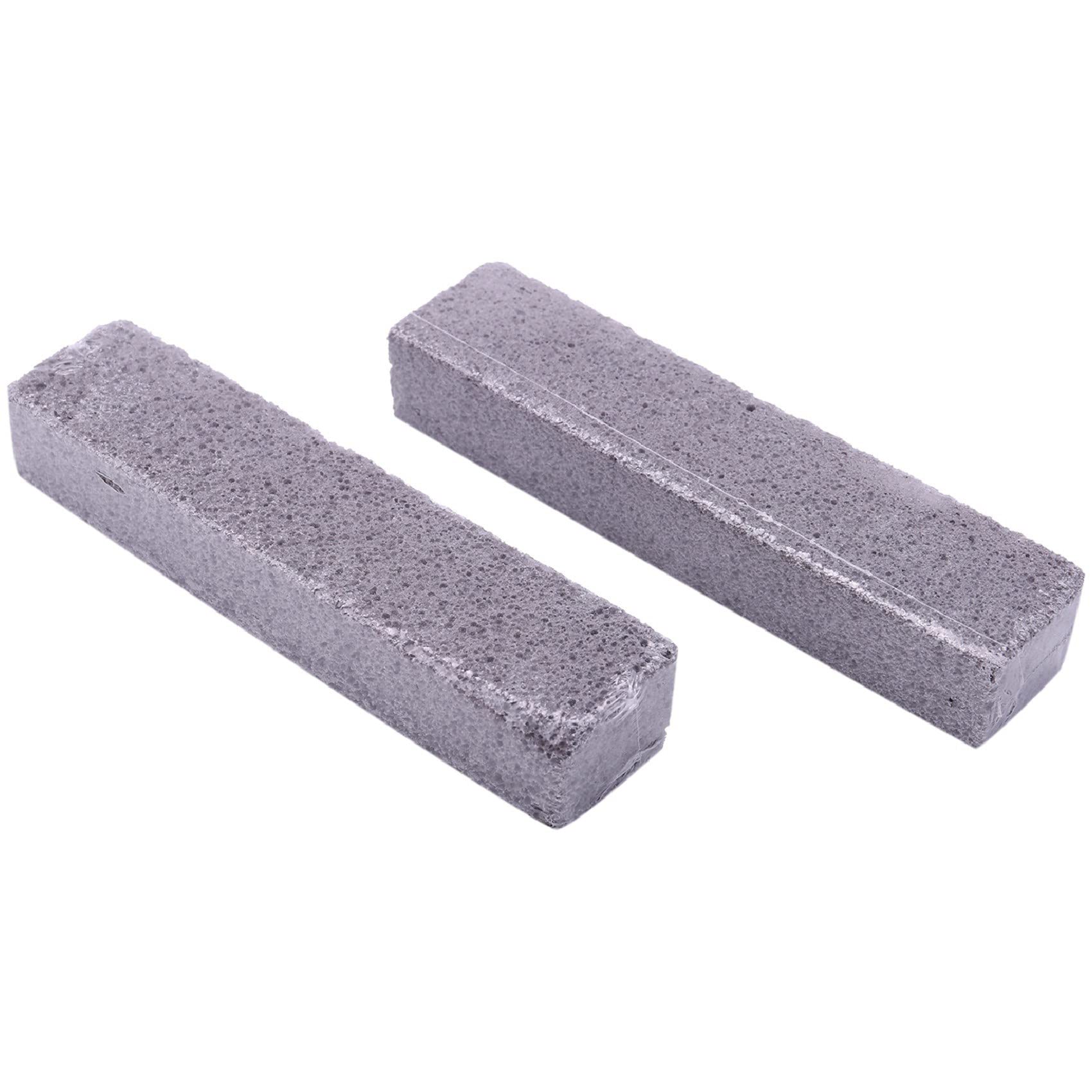 50 Piezas Palitos de Piedra Pómez Estropajo de Piedra Pómez para Limpiar Limpiador de Barra de Piedra Pómez Gris