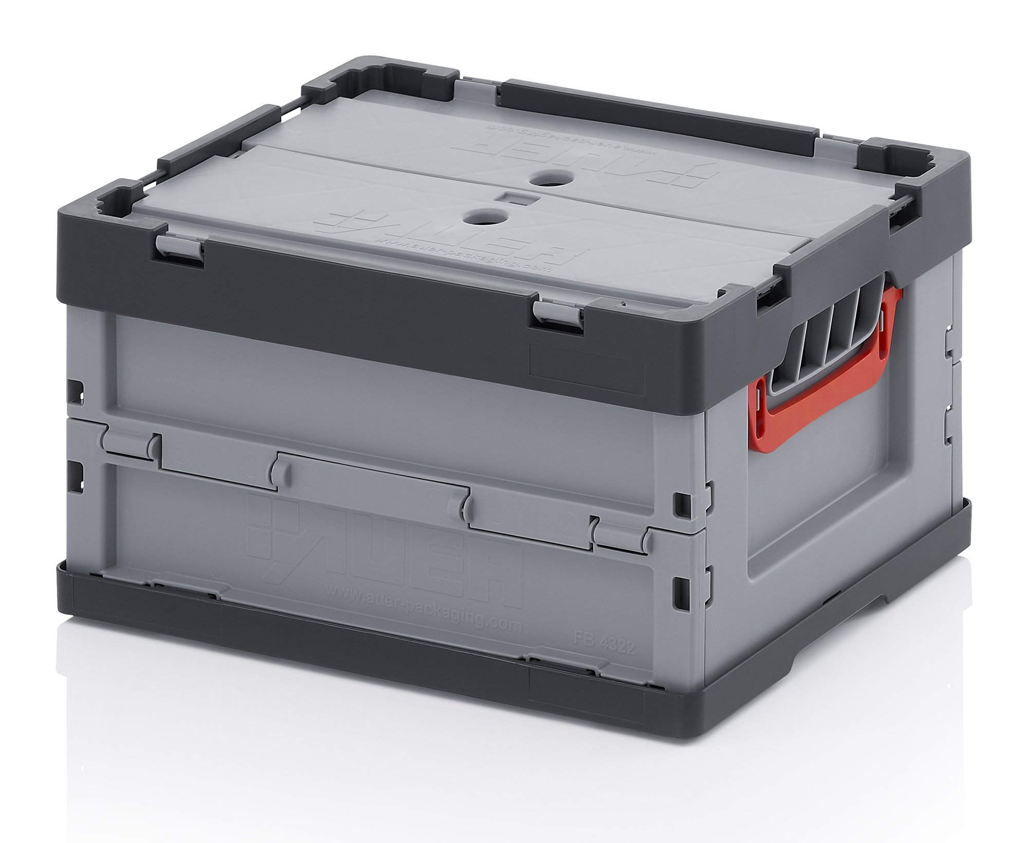 2x Profi Faltbox 40 x 30 x 22 mit Deckel