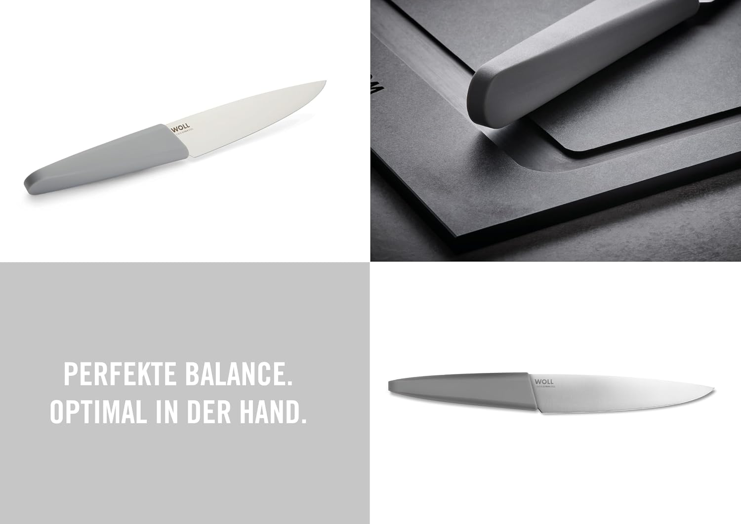 Cutting Edge Kochmesser Kompakt – Deutscher Edelstahl – WOLL