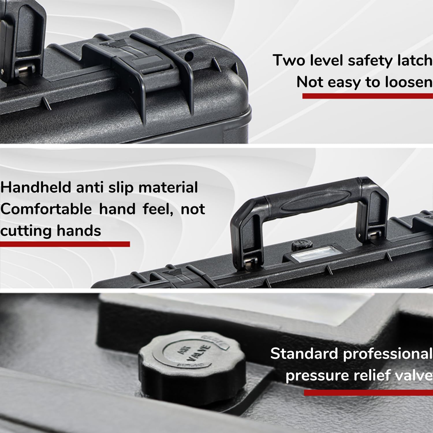 Luck&Link Carrying Bag Case for ROG Xbox Ally X - Hard Waterproof Case for Rog Xbox Ally, Controllers, Docking Station & Accessories - Large Capacity - 4