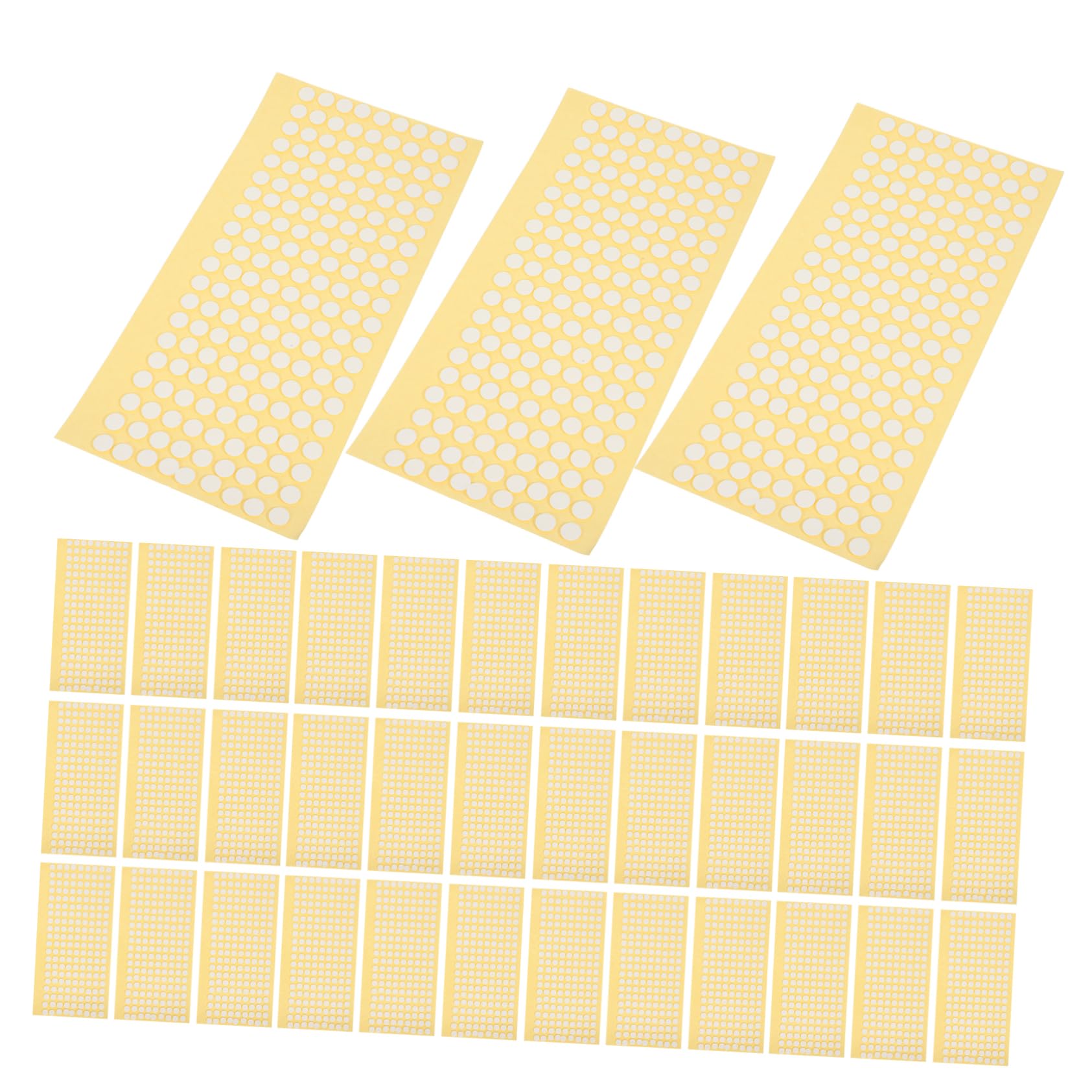 KICHOUSE Photo Wall Stickers 1000pcs Double Sided Adhesive Dots Essential Coding Stickers No Damage Removable Paint Safe