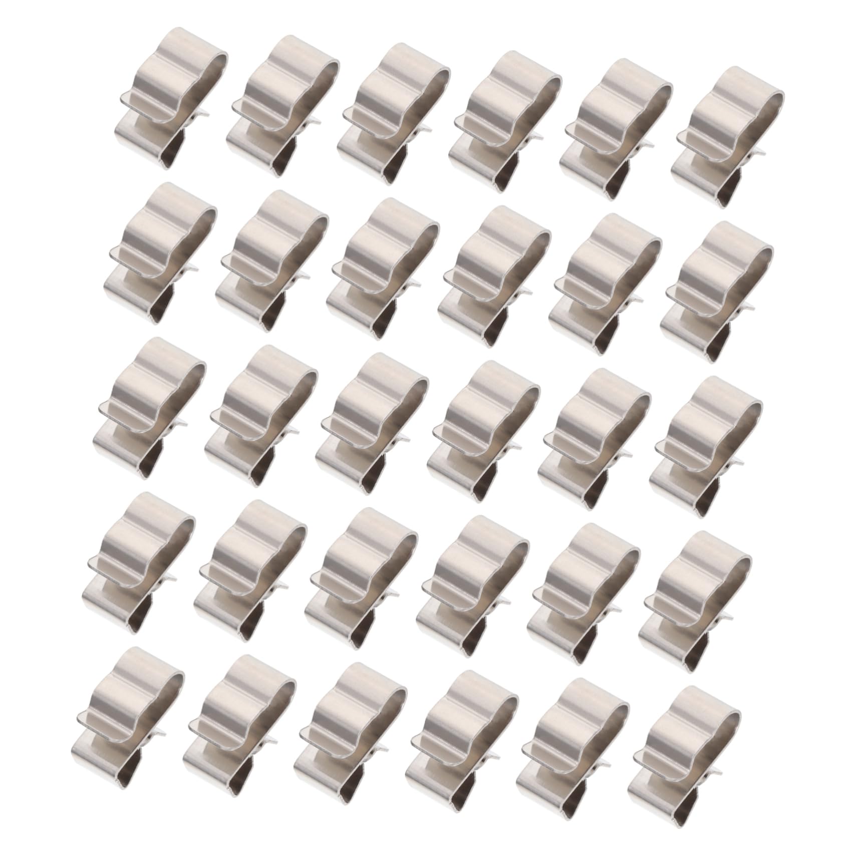 Garneck Cable Clip Kit 30pcs Stainless Steel Wire Clips for Efficient Wire Management Construction
