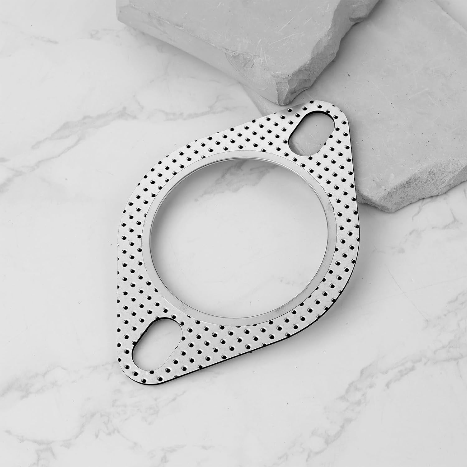 2Pcs Automotive Exhaust Gasket 2069224J00 Compatible with Infiniti Compatible with Nissan 350z