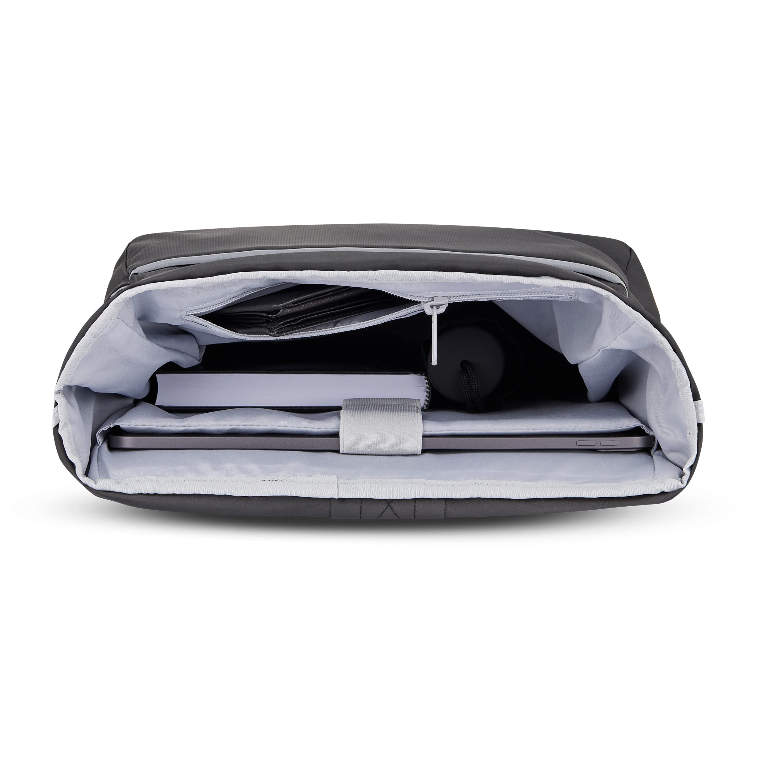 Johnny Urban Borsa per Bicicletta - Robin Medium Bike - 2 in 1 Borse Posteriori Bici Zaino Roll Top con Scomparto per Laptop da 16 Pollici - Accessori Cestino - Impermeabile