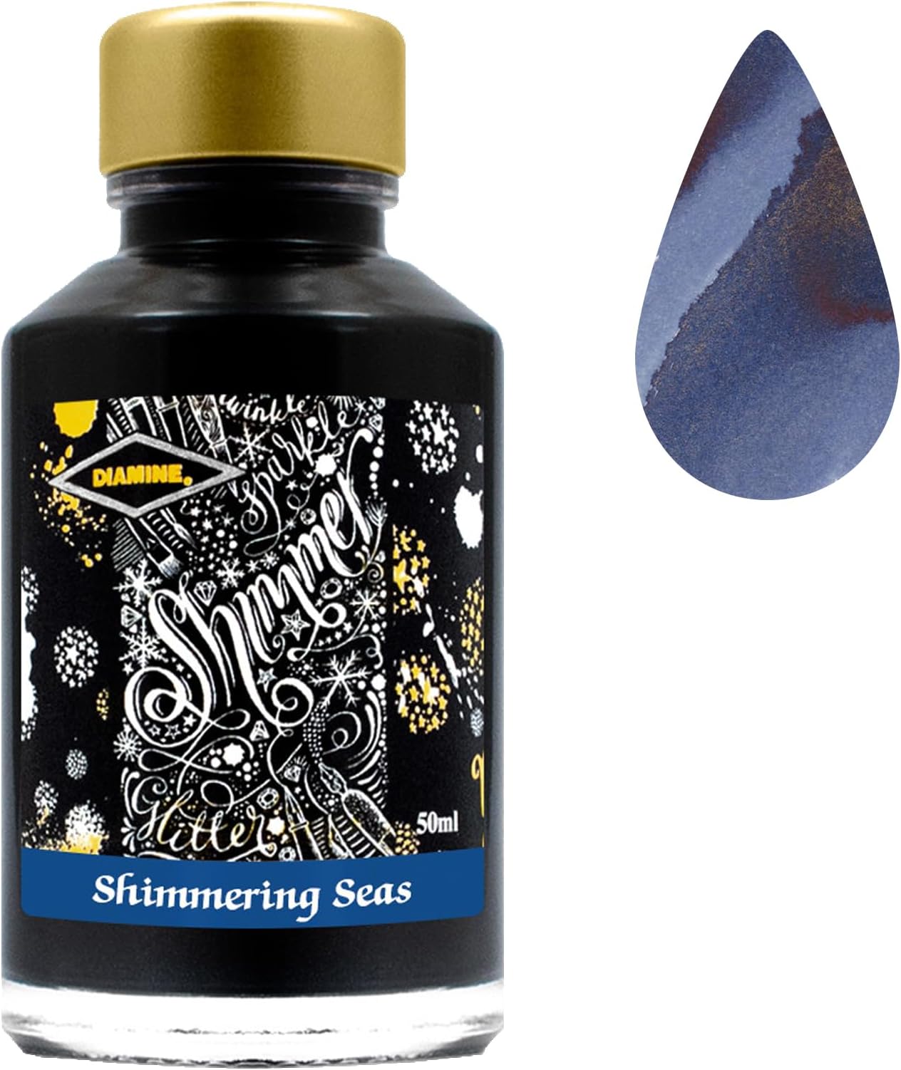 Shimmering Seas - 50ml Bottled Ink