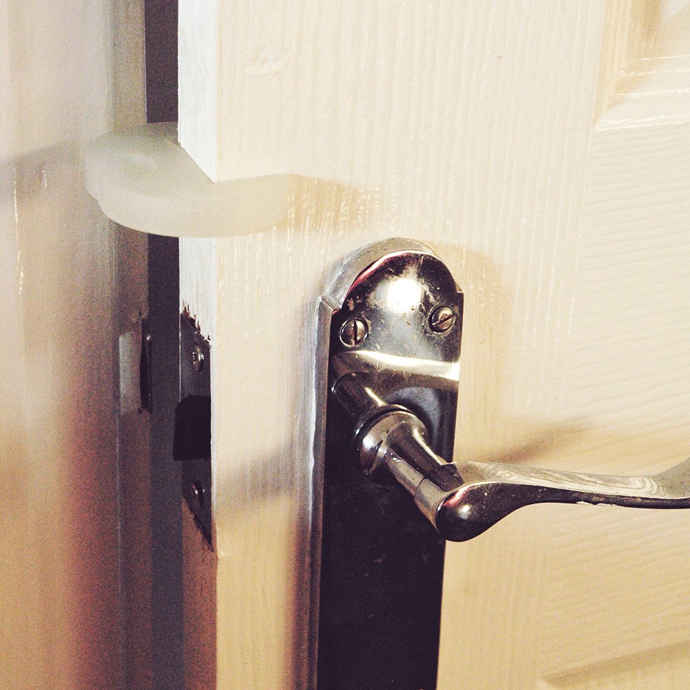 Safetots Door Stopper Pack of 2, Easy Install, Child and Baby Safety, Protect Little Fingers