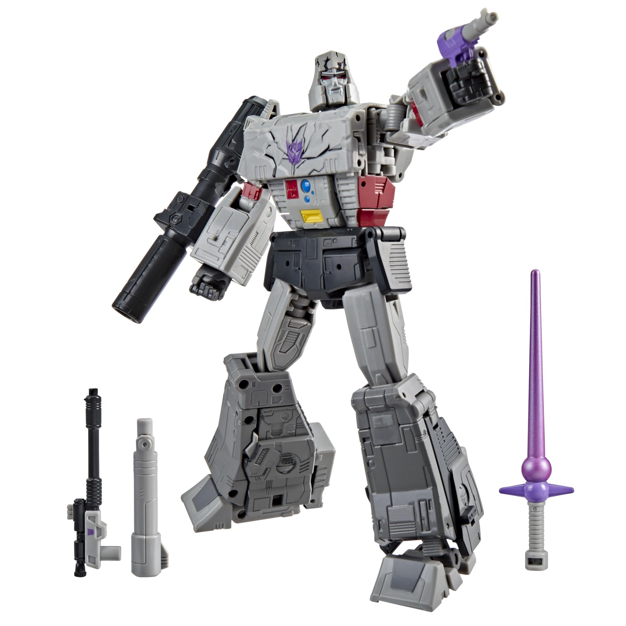 Transformers Studio Series MTMTE Collection The The Movie Megatron Leader Class 21.5-cm Converting Action Figure, Robot Toys for Ages 8+