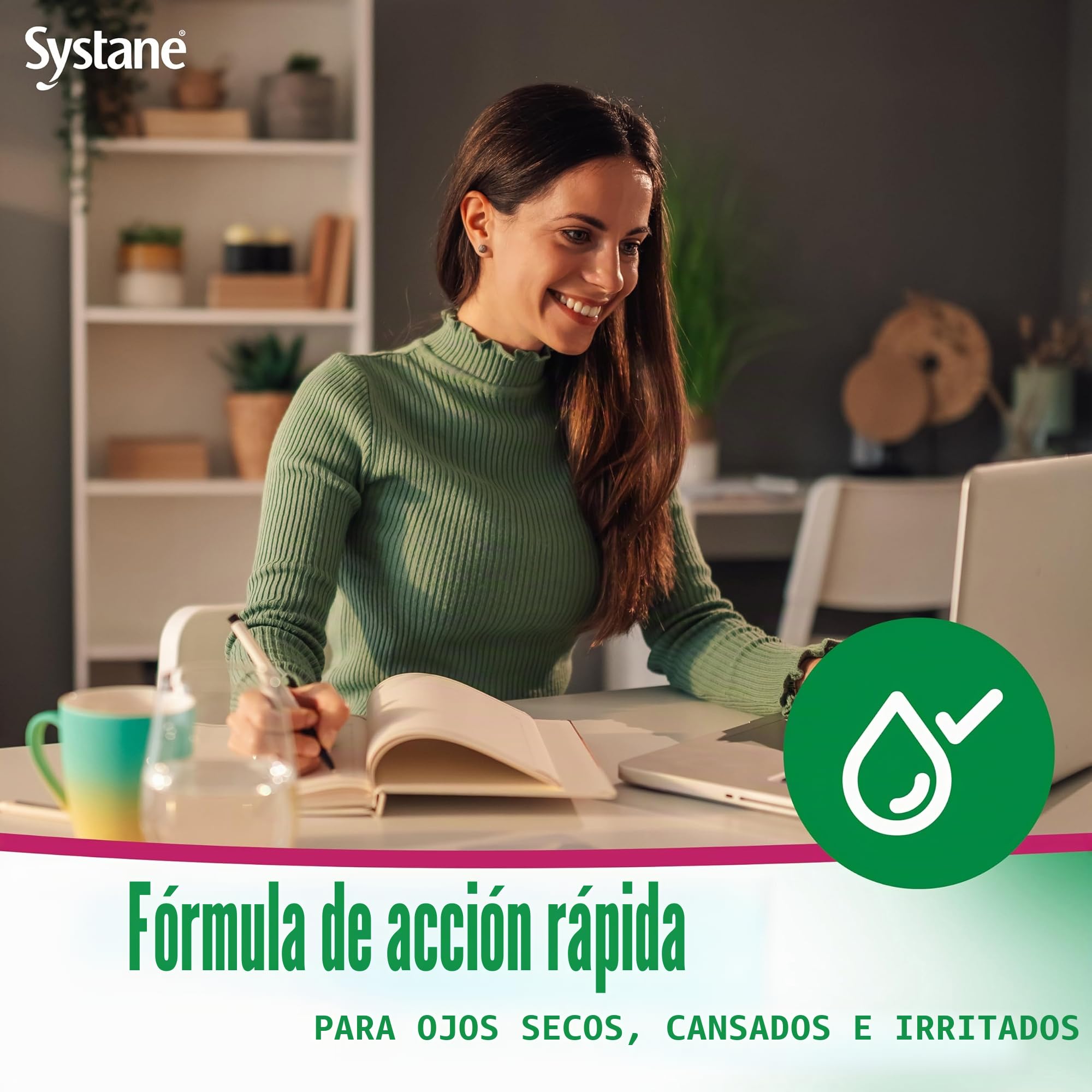 Systane Ultra Gotas Lubricantes ojo, 2-Count .33 FL OZ (10 ml) botella