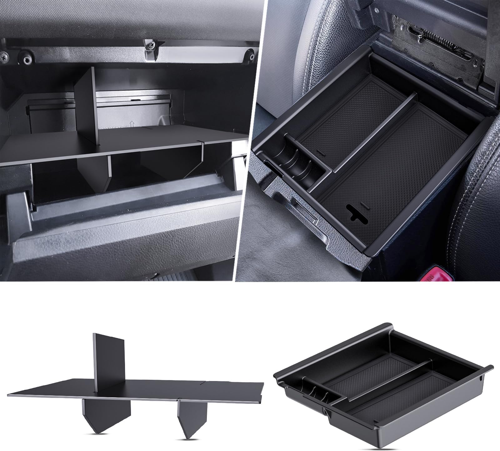 EDBETOS Glove Box Organizer Compatible with Toyota