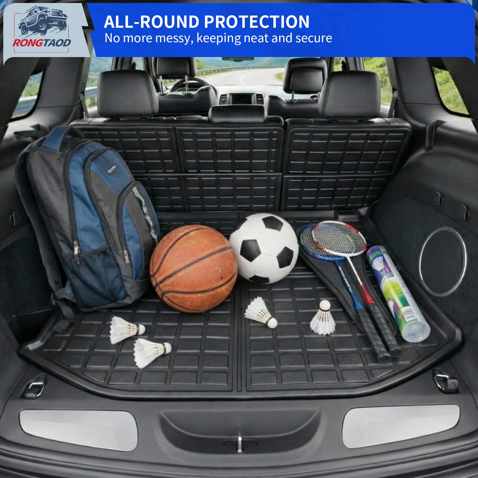 Amazon.co.jp: Rongtaod カーゴマット 2011-2021 Jeep グランド